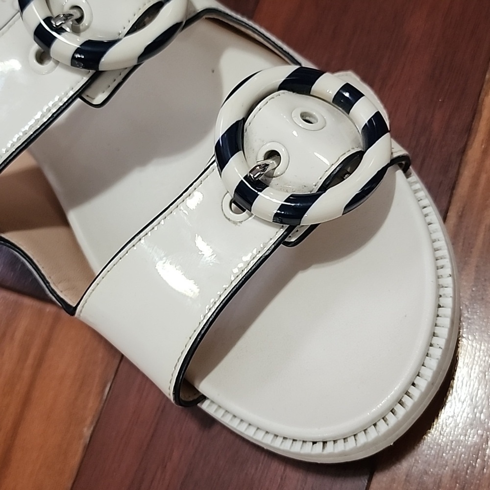 Kate Spade Rhodes Spring Summer Slide Sandals Vacation Beach Size 8 B - Picture 7 of 13
